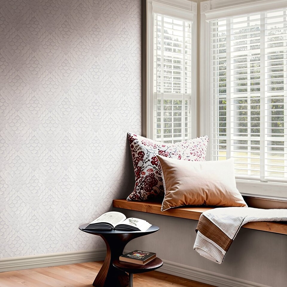 Galerie Fashion Icon Silver Grey Abstract Wallpaper - Tesco Groceries