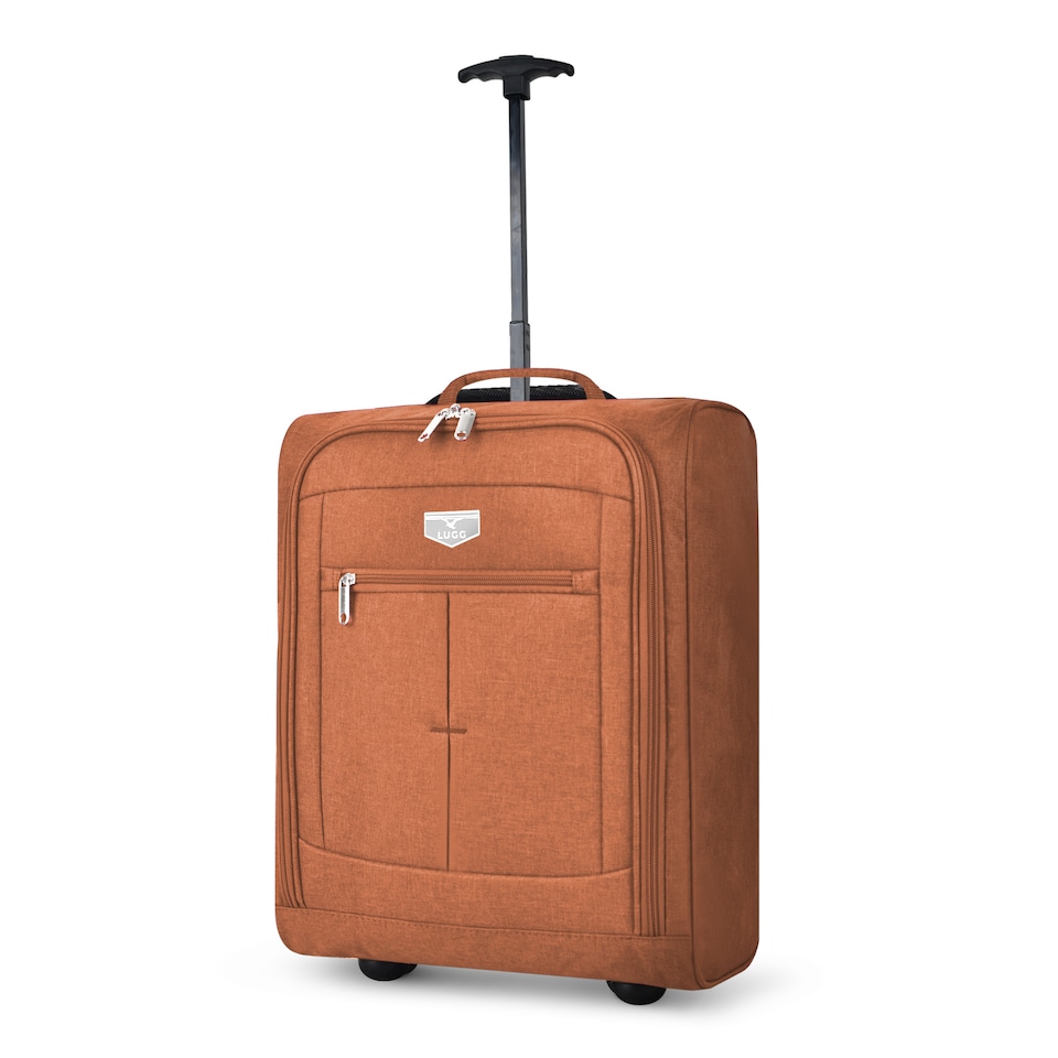 image 1 of Lugg Jupiter Soft Cabin Bag 55x40x20cm Lightweight Wheeled Trolley Ryanair Size