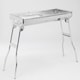 image 7 of Portable Charcoal BBQ Grill Folding Stainless Steel Barbecue Camping Festival