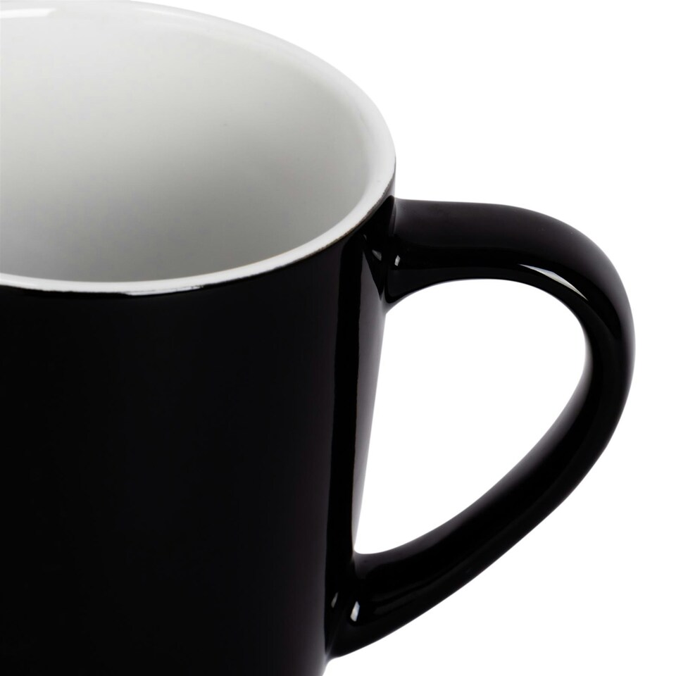 image 1 of Argon Tableware Coloured Coffee Mugs - 350ml - Modern - Pack of 6 Multi