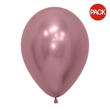 Amscan Sempertex Balloons (Pack of 50) - Pink - One Size