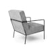 image 3 of Bookham Accent Chair in Velvet Grey