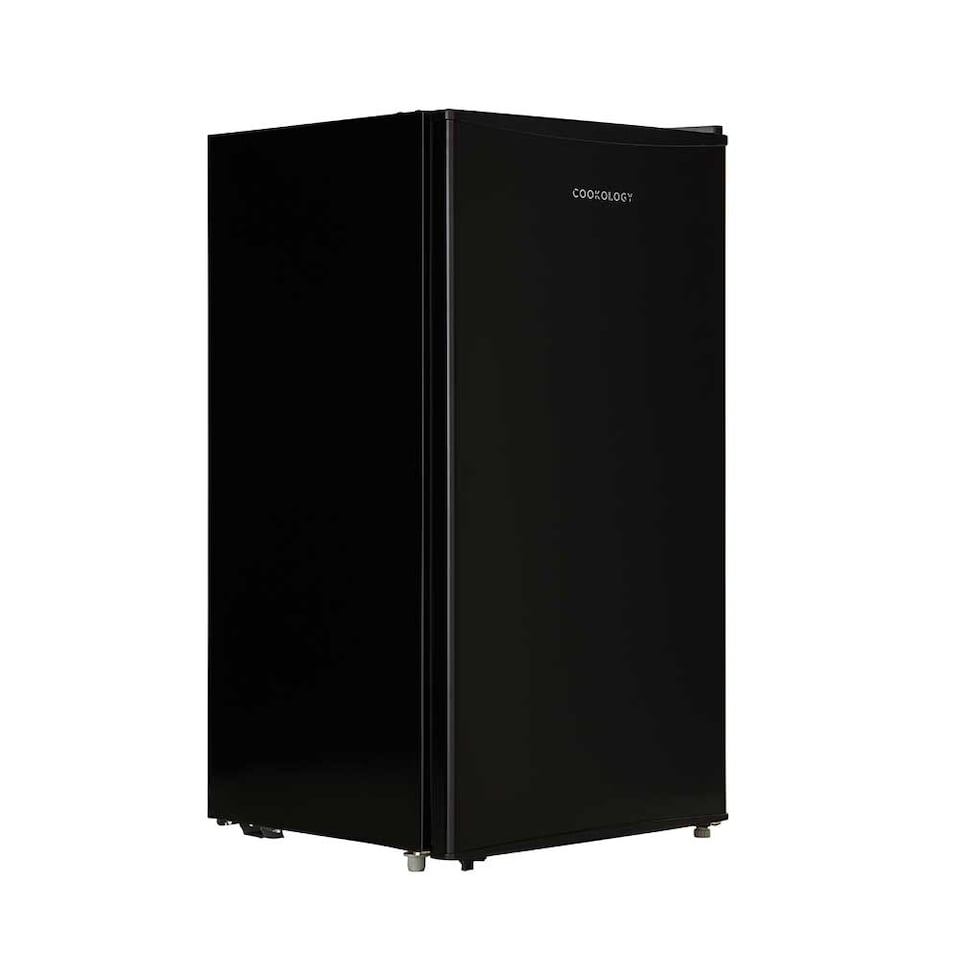 image 1 of Cookology UCFR88BK under counter Freestanding Fridge in Black - 93 Litre Capacity - Adjustable Temperature Control & Legs - Reversible Door
