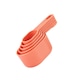 image 2 of Fusion Twist Measuring Cups Coral | Pink | 1/8 Cup
