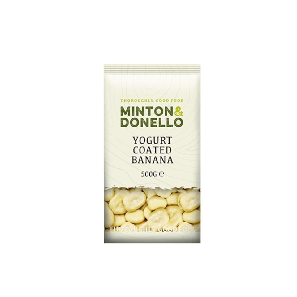 image 1 of Minton & Donello Yoghurt Coated Banana Chips 6 x 500g