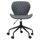 image 2 of Interiors by Premier Brent Grey And Black Home Office Chair