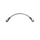 image 2 of Shires Elastic Horse Fillet Strap - Black - 50cm