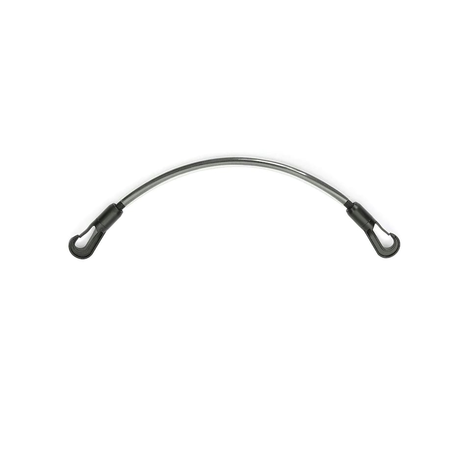 image 1 of Shires Elastic Horse Fillet Strap - Black - 50cm