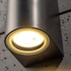 image 9 of CGC EILEEN Black Curved Double GU10 Outdoor Wall Light | Black | Black