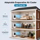 image 2 of EMtronics Portable Fan Evaporative Air Cooler Conditioner / Humidifier with Timer and 4 Litre Water Tank