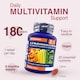 image 5 of Zipvit A-Z Multivitamin, Immune, Energy & Bone Support, 25 Essential Nutrients, 180 Vegan Tablets, 6-Month Supply