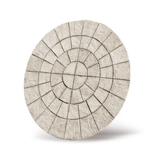 Cathedral Circle Kit 2.56m Weathered Moss - Bowland Stone - Circular Garden Patio Feature Kit