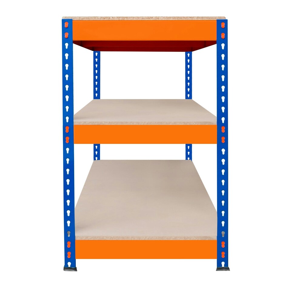 image 1 of S-Rax 3 Tier Workbench - 120cm x 60cm x 90cm Orange