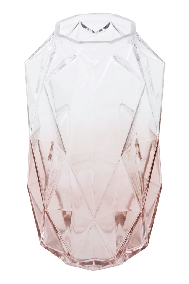 image 1 of Brice Large Pink Glass Vase | Pink