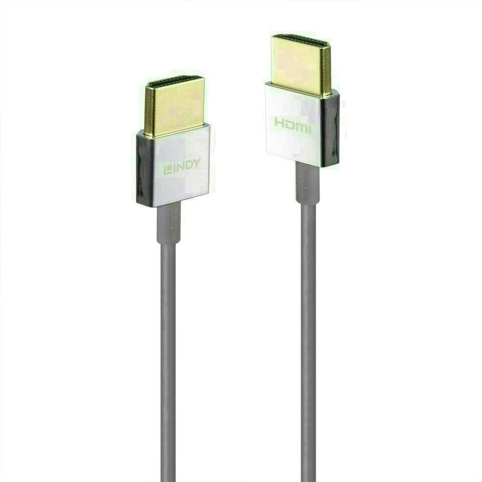 image 1 of Ultra High Speed HDMI Slim Cable 1m