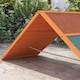 image 9 of PawHut Dog Agility Equipment, Dog Playground Equipment with Non-slip Surface, A-frame, Agility Ramp for All Breeds, for Garden, Park, Puppy Obstacle Course, Orange