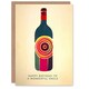 image 1 of Wonderful Encle Red White Wine Lover Bottle Birthday Card
