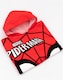 image 4 of Marvel Spiderman Boys Red Poncho Towel | Hooded Towel with Web Pattern | Beach & Pool Use | Kids Bathing Accessories | Cartoon Character Merch