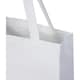 image 3 of Madras Recycled Cotton Gusseted Tote Bag - White - One Size | White