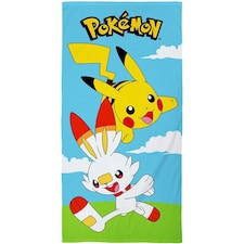Pokemon Pikachu Logo Towel - Multicoloured - One Size