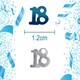 image 5 of 14g 18th Blue Happy Birthday Confetti