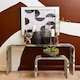 image 3 of Interiors by Premier Slatted End Table Grey