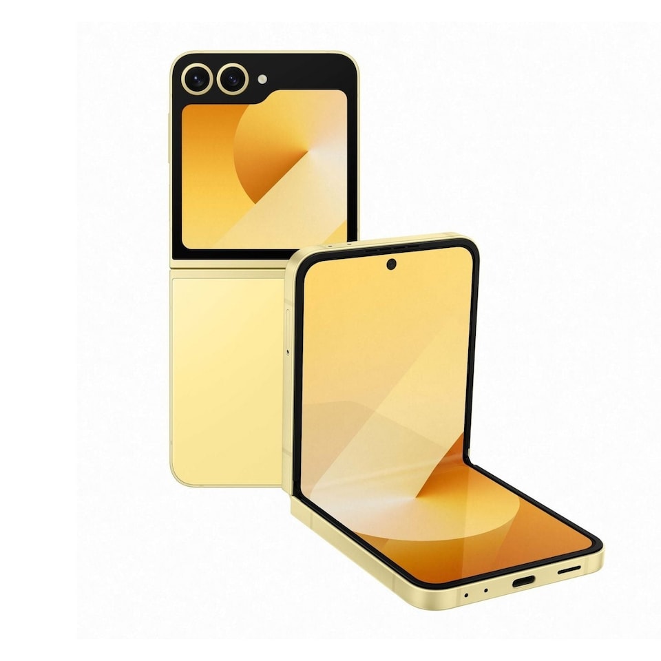 image 1 of Samsung Galaxy Z Flip6 5G 256GB Yellow 6.7" Smartphone | Yellow | Yellow | 1