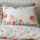 image 10 of Catherine Lansfield Ella Poppy Cream Duvet Cover Set Cream | Single