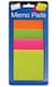 image 2 of Just Stationery 5927 75 mm Sticky Memo Pads – Pack of 4