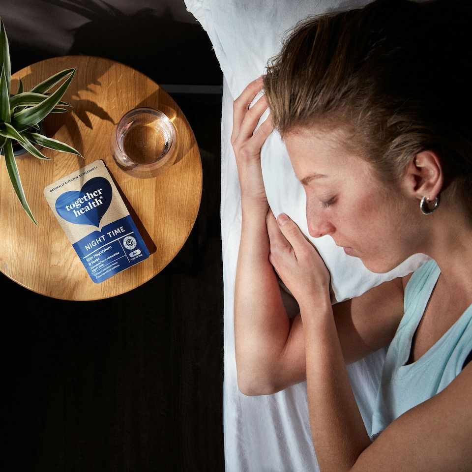 image 1 of Together Health Night Time- Magnesium & Herbal Sleep Aid- 30 Capsules