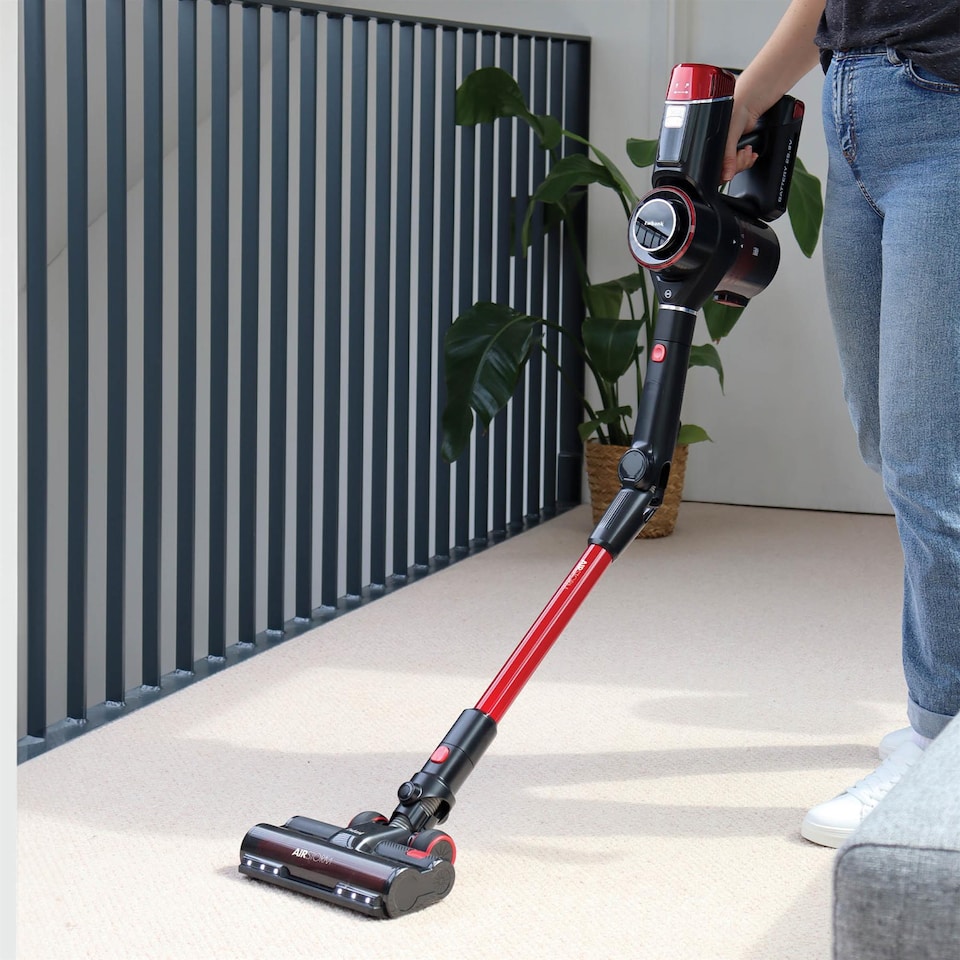 image 1 of Ewbank EW3040 AIRSTORM1 2-in-1 Cordless Pet Stick Vacuum Cleaner, Red