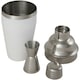 image 4 of Seasons Gaudie Logo Stainless Steel Cocktail Shaker - White - One Size