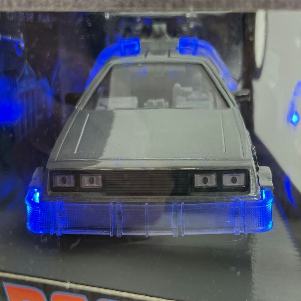 image 1 of Back to the Future Time Machine Working Lights 1:24 Scale Jada 253255038