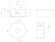 image 4 of Balterley Single Bowl Kitchen Sink Fireclay with Overflow - Set D