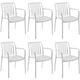 image 1 of Garden Chairs Alcudia - weather-resistant, durable and long-lasting plastic | Cream | cream | One Size | 6