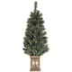 image 1 of HOMCOM 4ft Artificial Christmas Tree with 80 Warm White LED Lights Remote