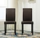 image 2 of MCC Direct Leather Dining Chairs Brown