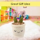 image 8 of Flowerpot Soft Toy Cute Plushie Huggable Cuddly Stuffed Toy Gift 30cm Pink