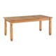 image 1 of Corona 6 feet Dining Table - L92 x W182 x H75.5 cm - Distressed Waxed Pine | Brown