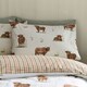 image 3 of Catherine Lansfield Angus Highland Cow Reversible Duvet Cover Set Natural Cream | Natural | King