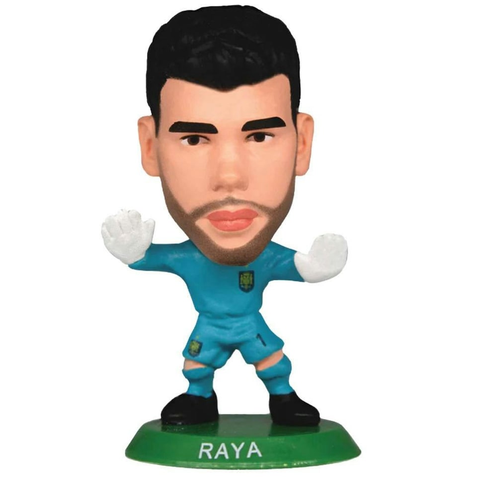 image 1 of Spain David Raya SoccerStarz Football Figurine - Blue/White - One Size