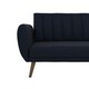 image 3 of Brittany Sofa Bed in Navy Blue Fabric Blue | NAVY BLUE