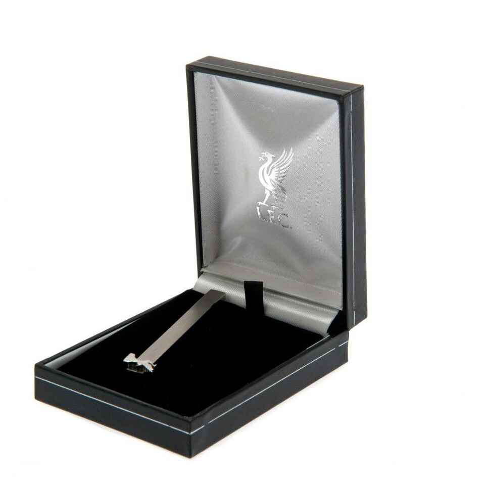 image 1 of Liverpool FC Stainless Steel Tie Slide - Silver - One Size