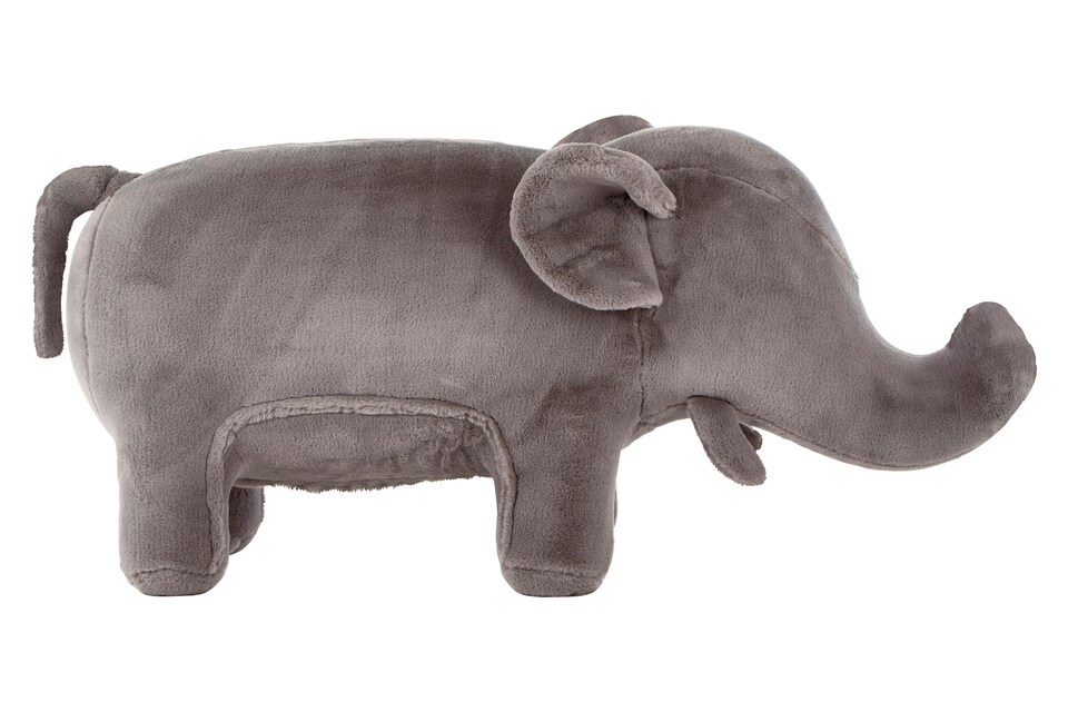 image 1 of Premier Kids Elephant Grey Animal Chair, Non-Harmful Children's Chair, Easy to Balance Kiddie Chair, Adjustable Playroom Chair