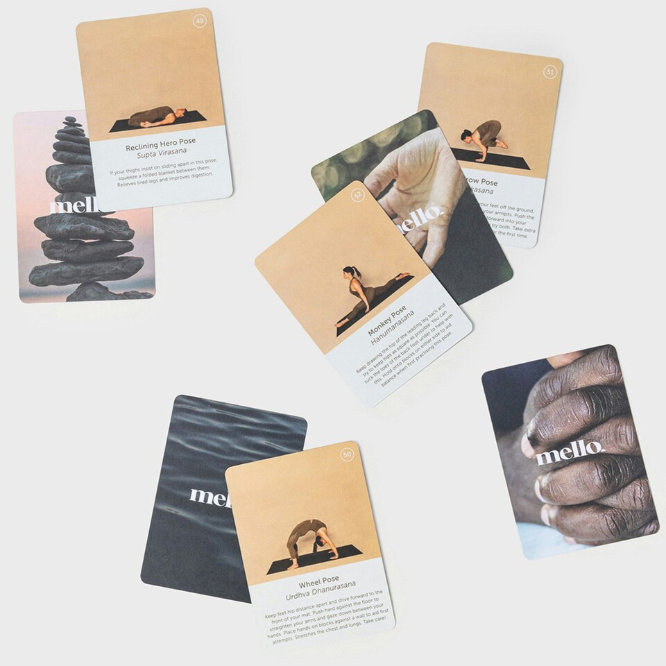 image 1 of Suck UK Luckies of London Mello Yoga Deck