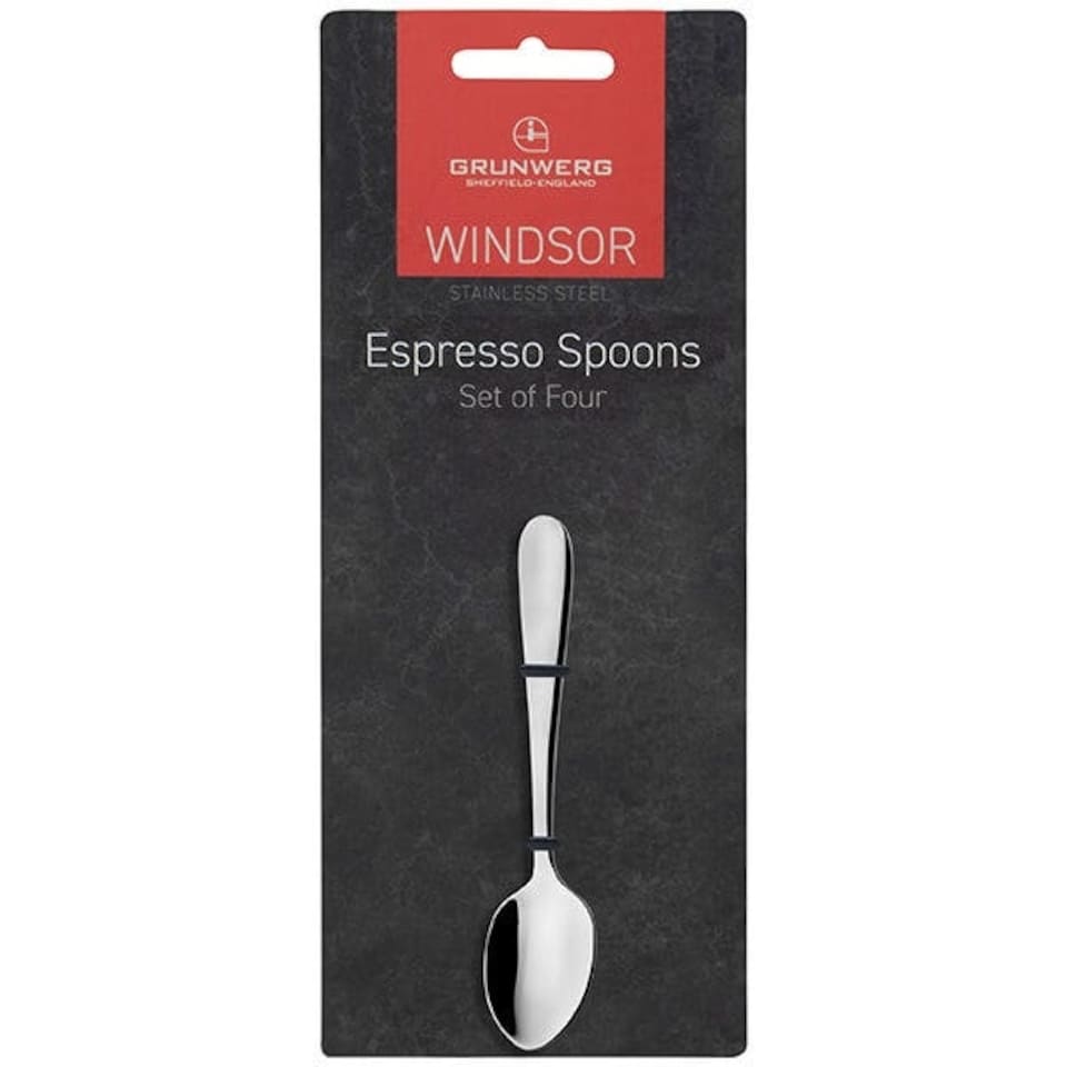 image 1 of Grunwerg Windsor Set Of 4 Espresso Spoons