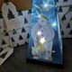 image 5 of 35cm Battery Operated Laser Pyramid Christmas Decoration - The Snowman and Friends
