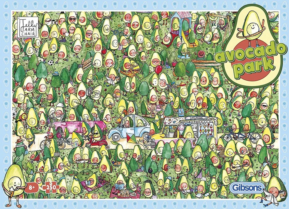 image 1 of Gibsons 250XL Piece Avocado Park Jigsaw Puzzle
