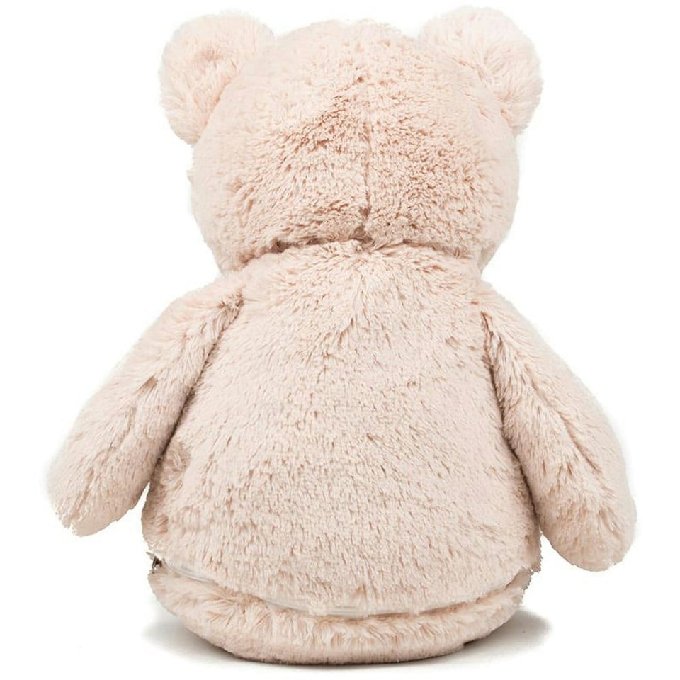 image 1 of Mumbles Childrens/Kids Zippie Teddy Bear Soft Plush Toy - Mid Brown - One Size