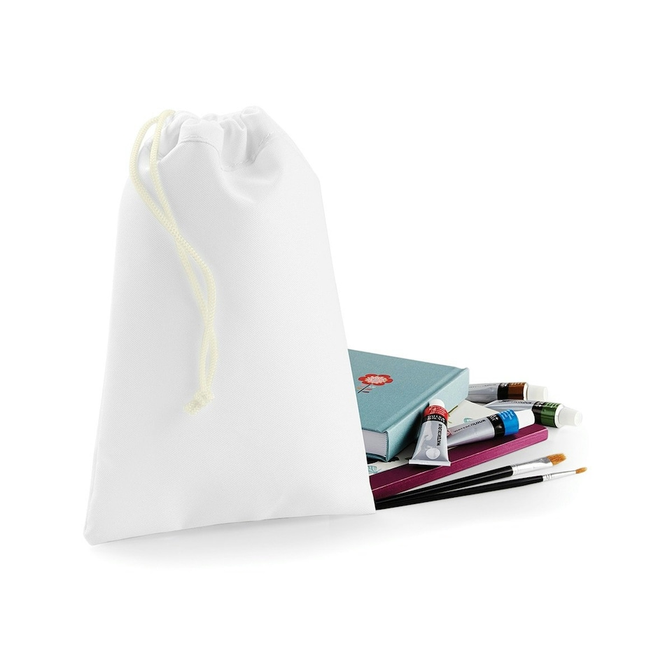 image 1 of Bagbase Sublimation Stuff Bag (4 Sizes) - White - S | Multi | One Size